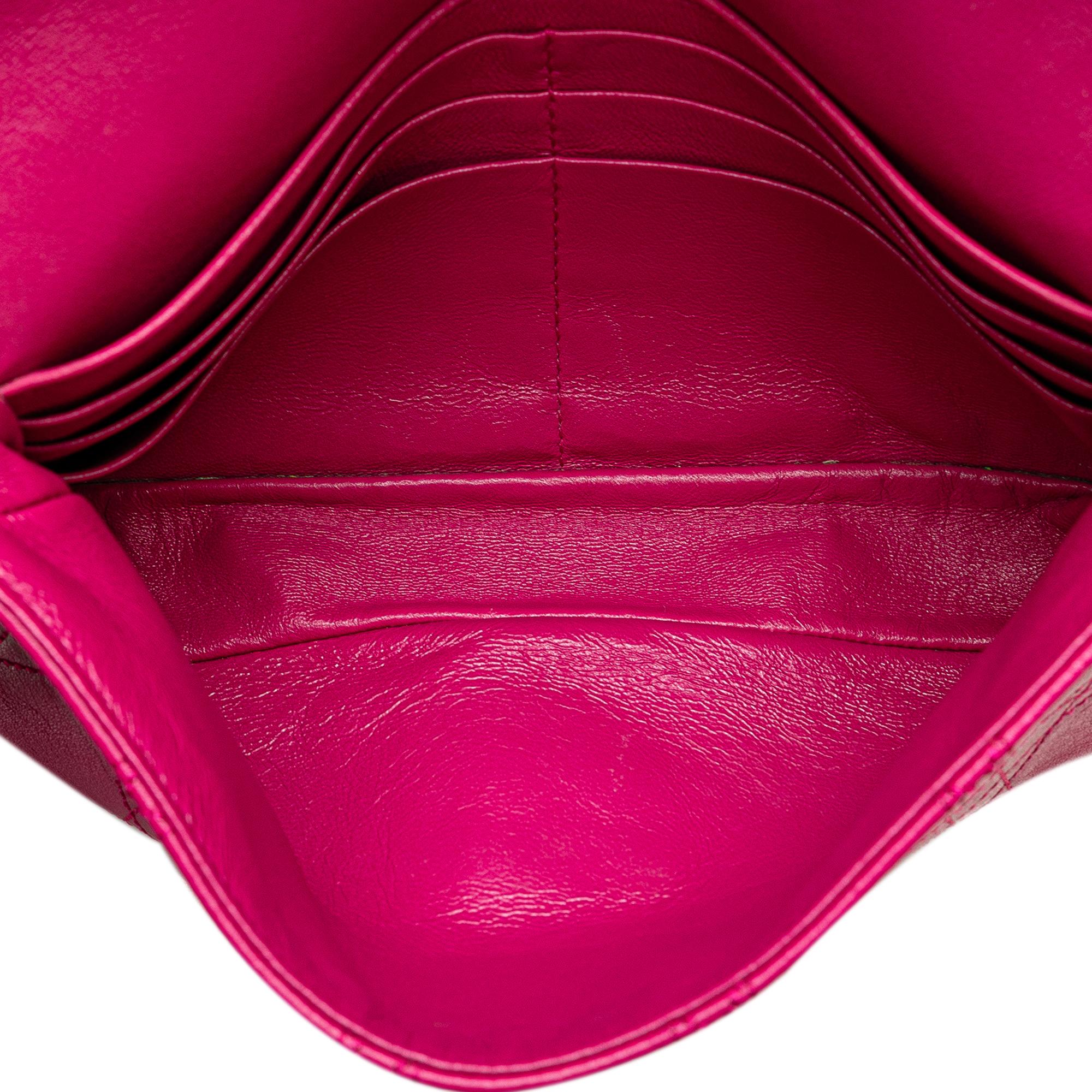 Dior Calfskin Cannage Diorling Wallet on Chain (SHG-pFARvU)