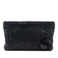 Dior Calfskin Cannage Rose Clutch