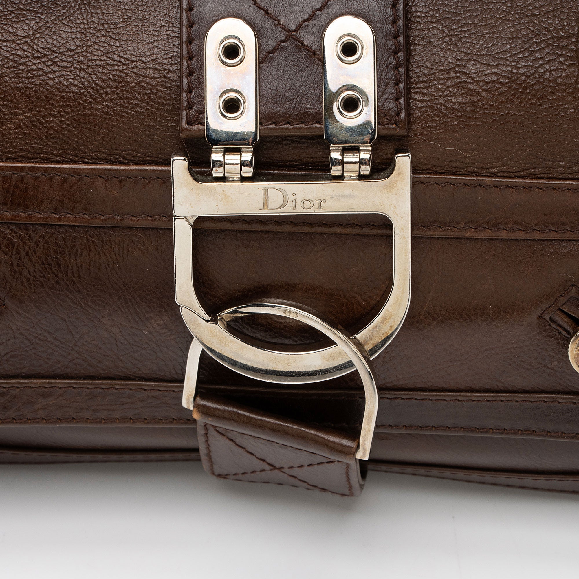 Dior Calfskin Flight E/W Large Shoulder Bag (SHF-ICjmQC)