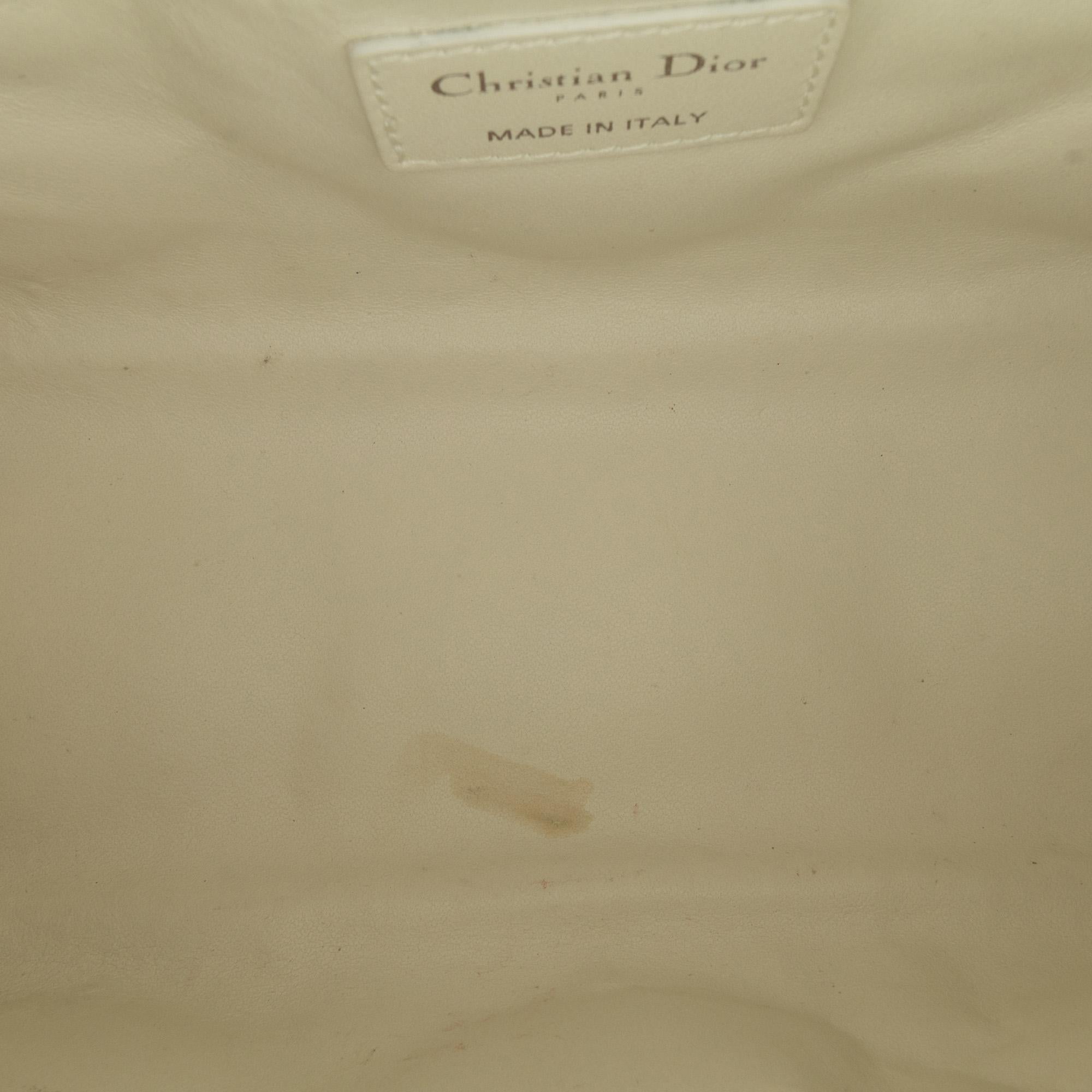 Dior Calfskin Macro-Cannage DiorTravel Nomad Pouch (SHG-CdQknx)