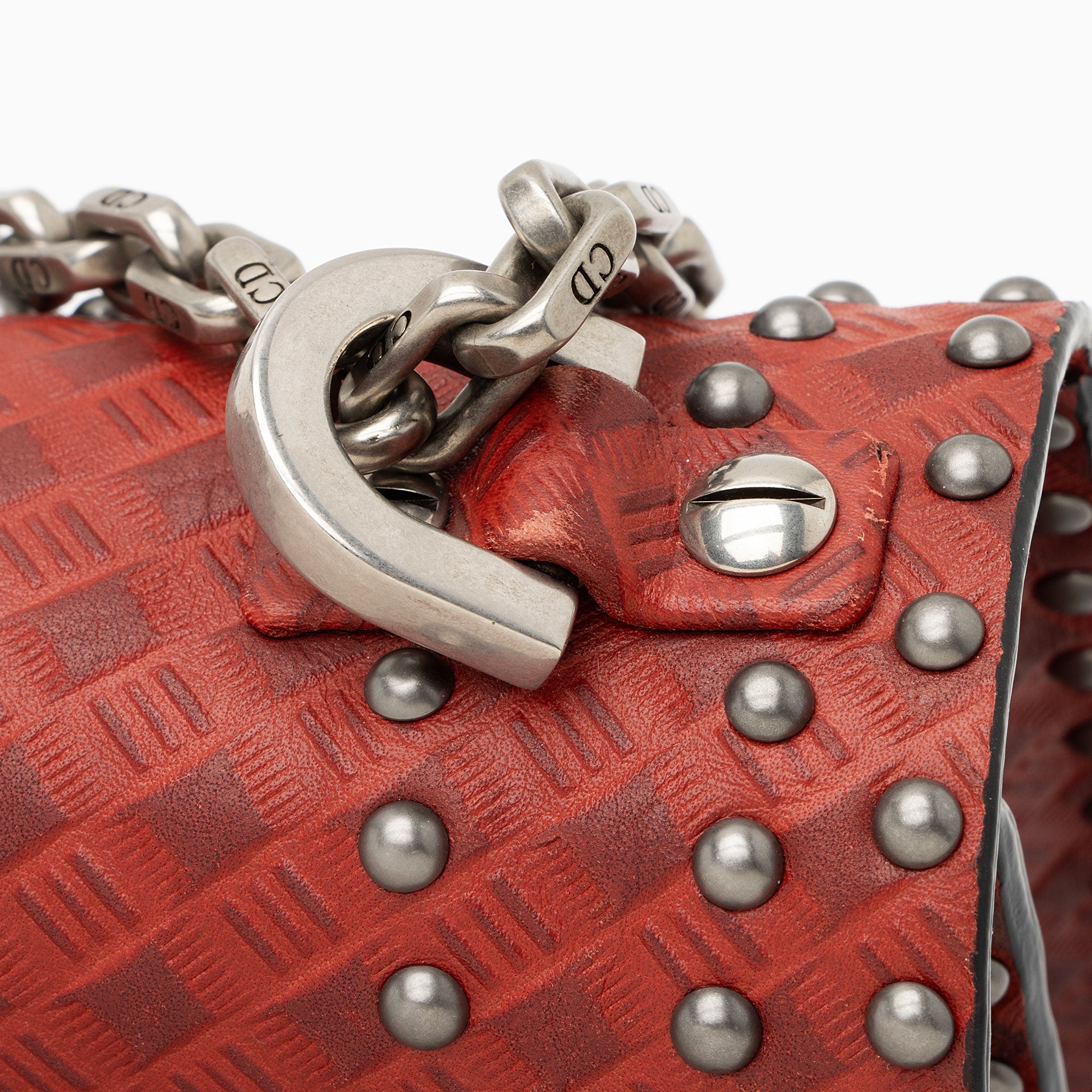 Dior Calfskin Studded Dio(R)evolution J'adior Flap Bag
