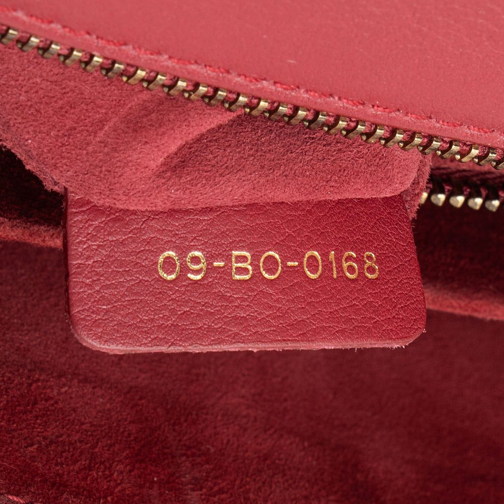 Dior Calfskin Studded Diorama Small Shoulder Bag