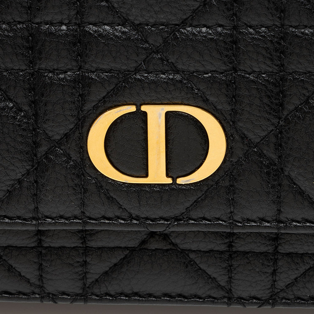 Dior Cannage Calfskin Caro Belt Bag (SHF-9vLuS0)