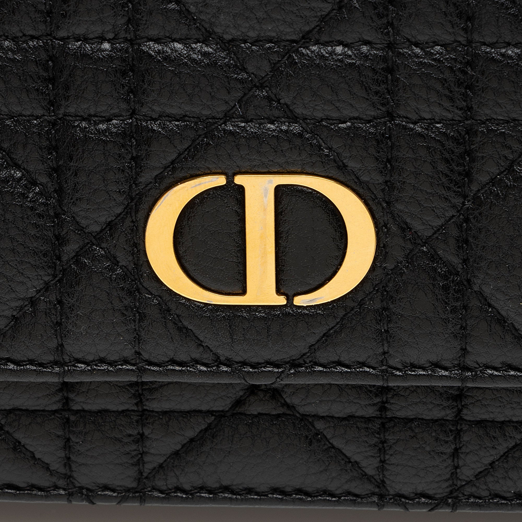 Dior Cannage Calfskin Caro Belt Bag (SHF-9vLuS0)