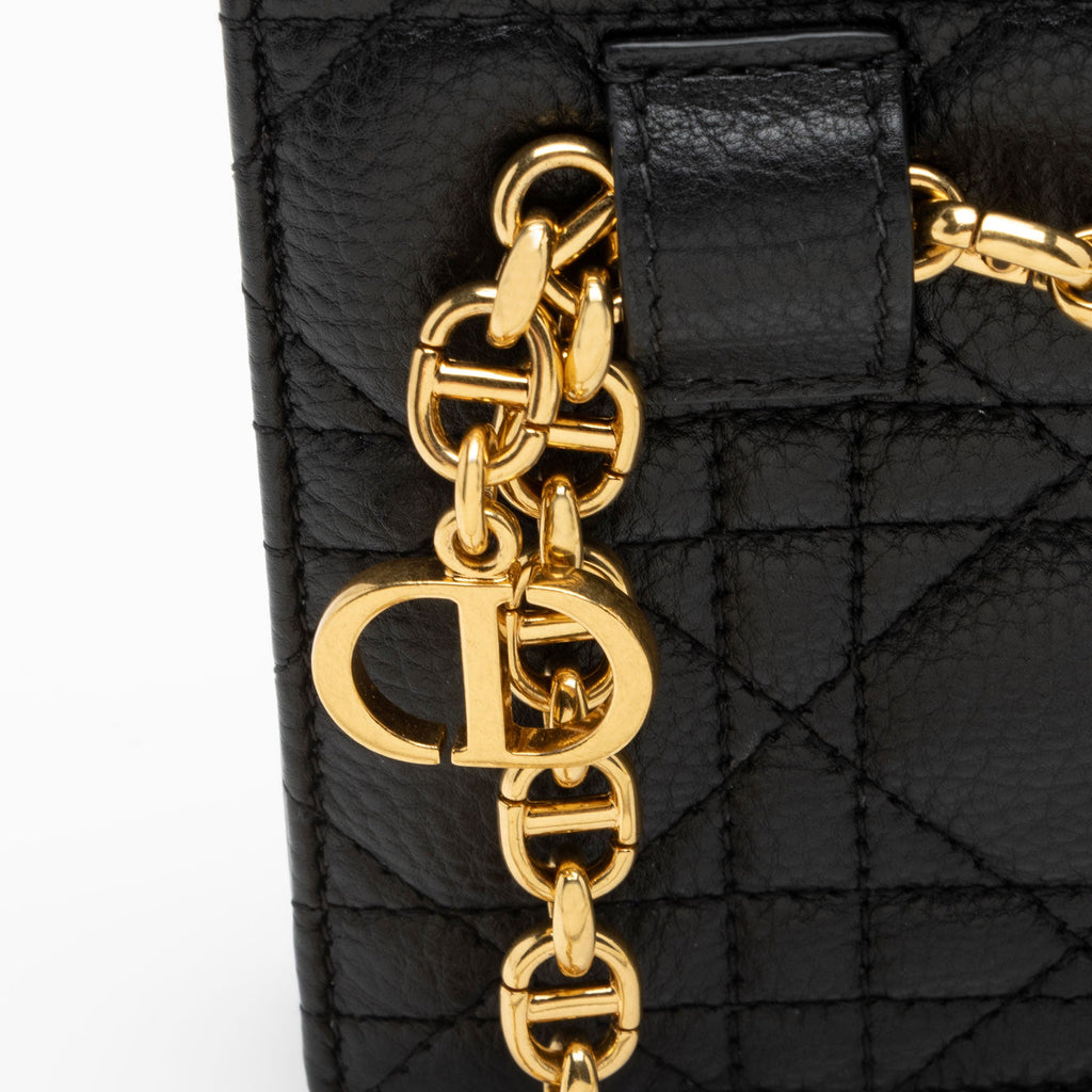 Dior Cannage Calfskin Caro Belt Bag (SHF-9vLuS0)