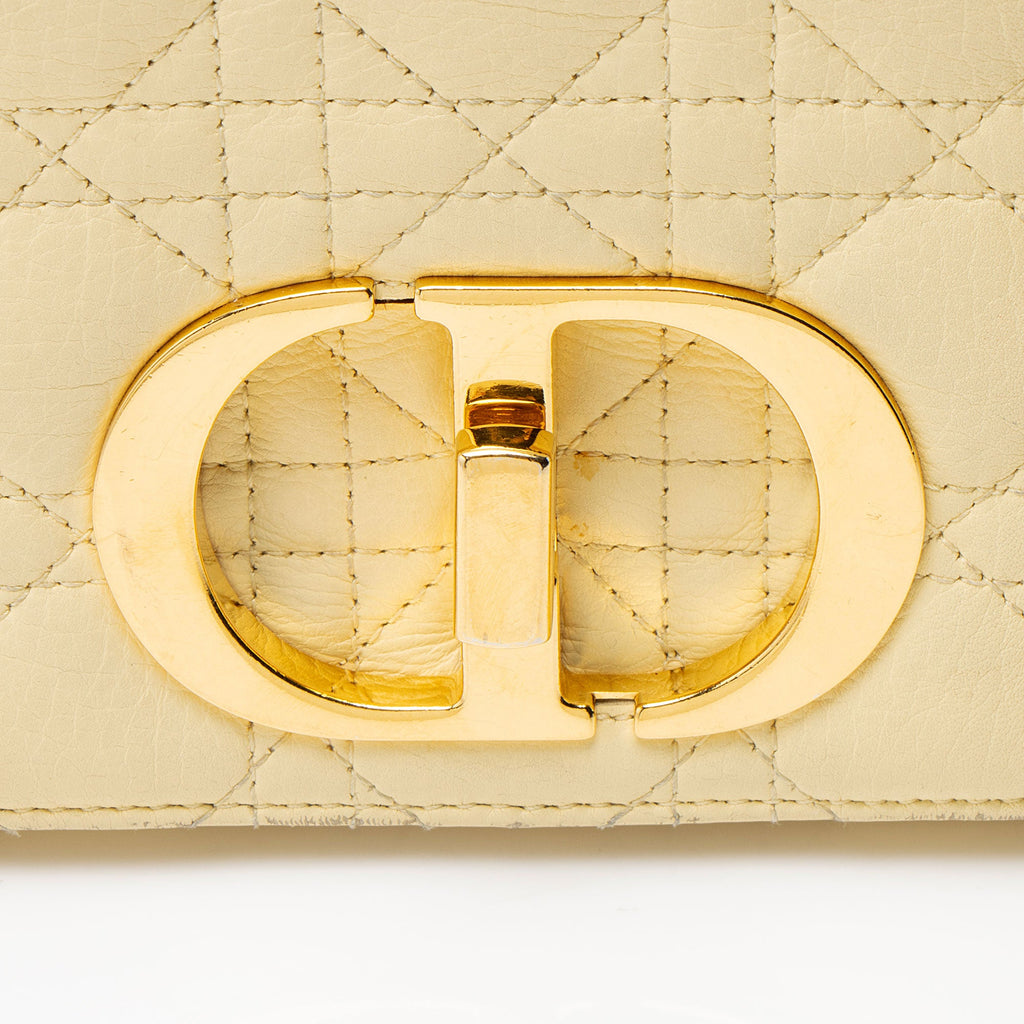 Dior Cannage Calfskin Caro Small Shoulder Bag