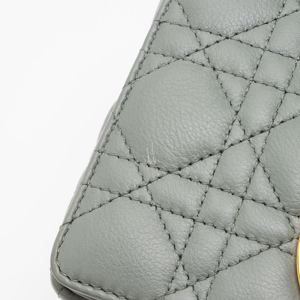 Dior Cannage Calfskin Caro Small Shoulder Bag