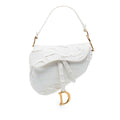 Dior Canvas Embroidered Camouflage Saddle Bag