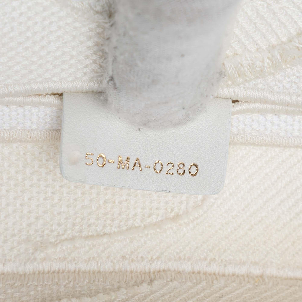 Dior Canvas Embroidered Camouflage Saddle Bag