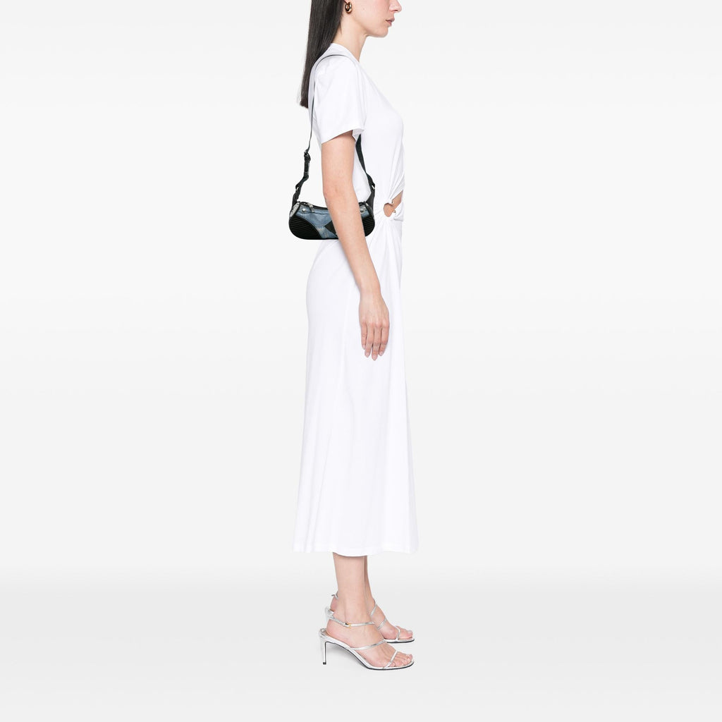 Dior Canvas Printed Denim Crossbody