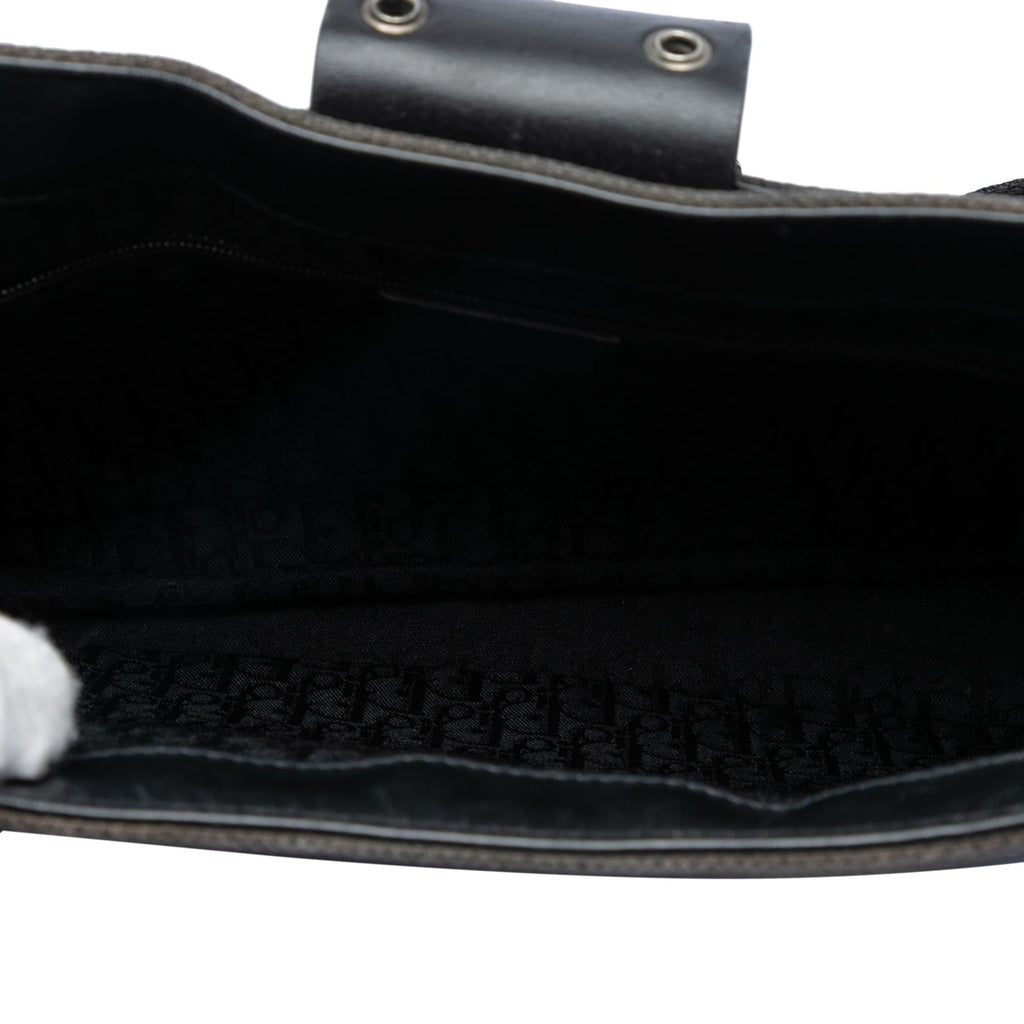 Dior Canvas Street Chic Columbus Shoulder Bag