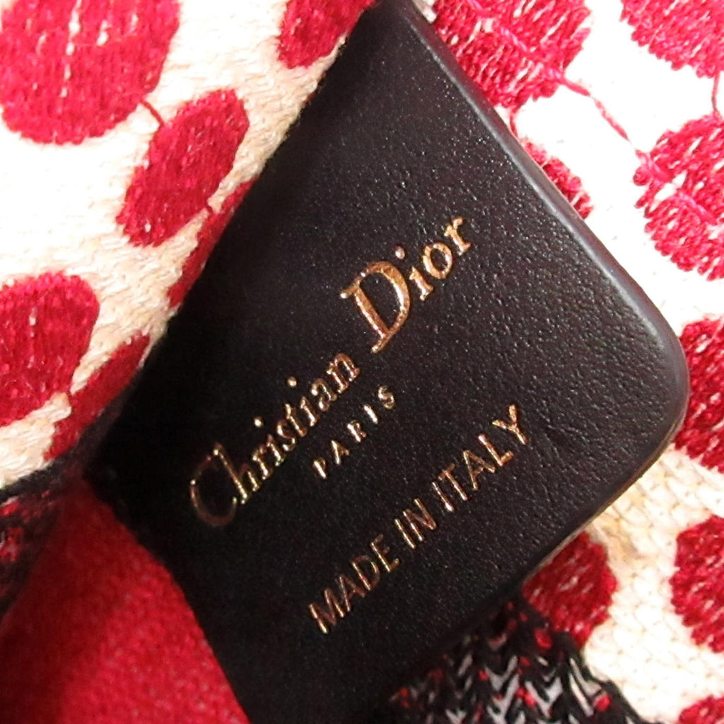 Dior DiorAmour Mini Embroidered Canvas Dots Book Tote