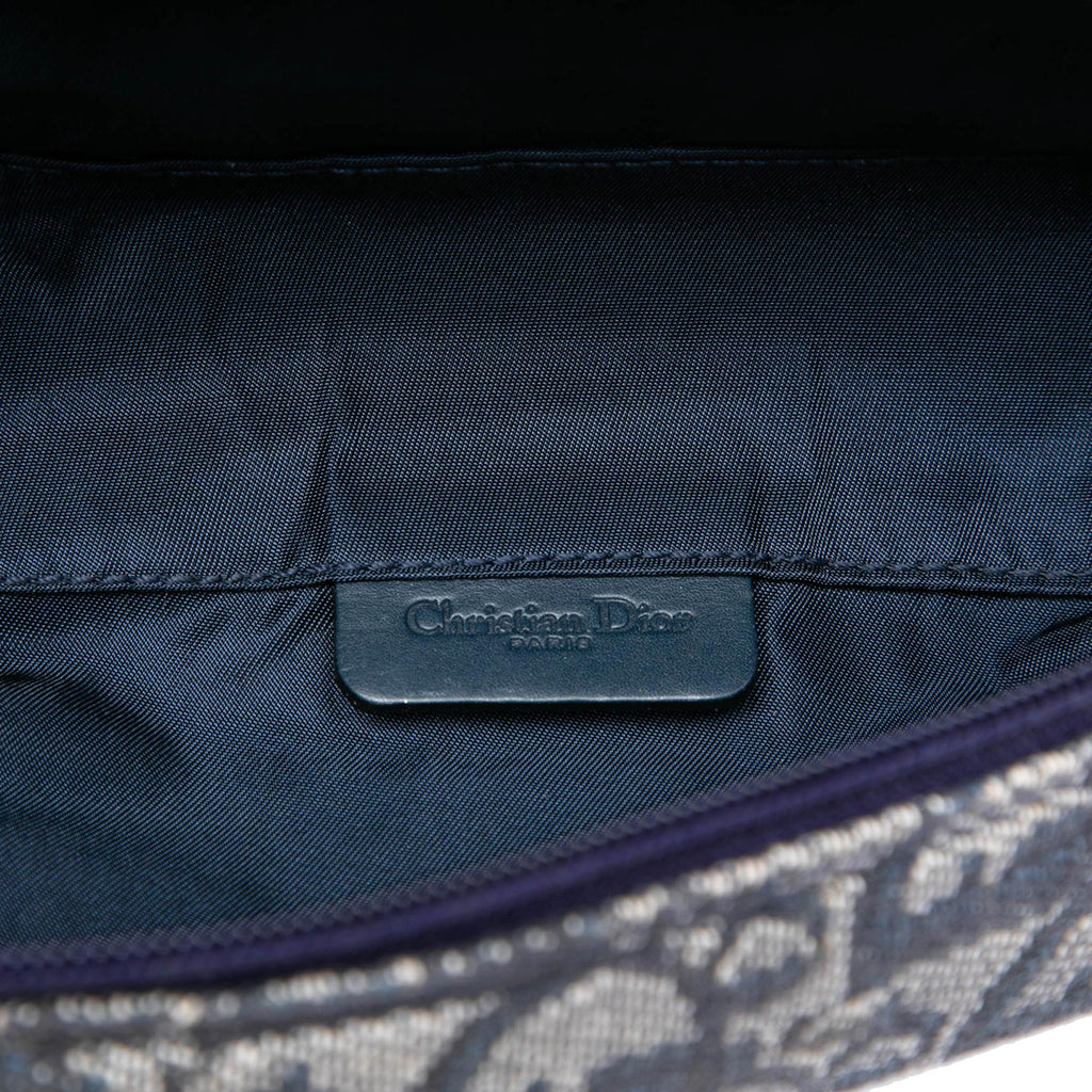 Dior Diorissimo Canvas Saddle Pouch