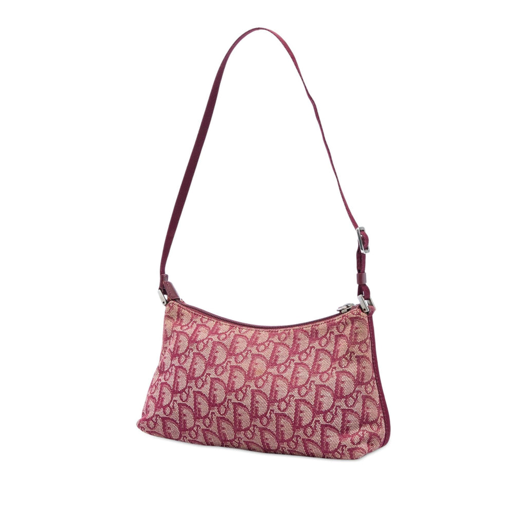 Dior Diorissimo Trotter Canvas Shoulder Bag