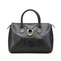 Dior Diorissimo Trotter Coated Canvas Boston Bag