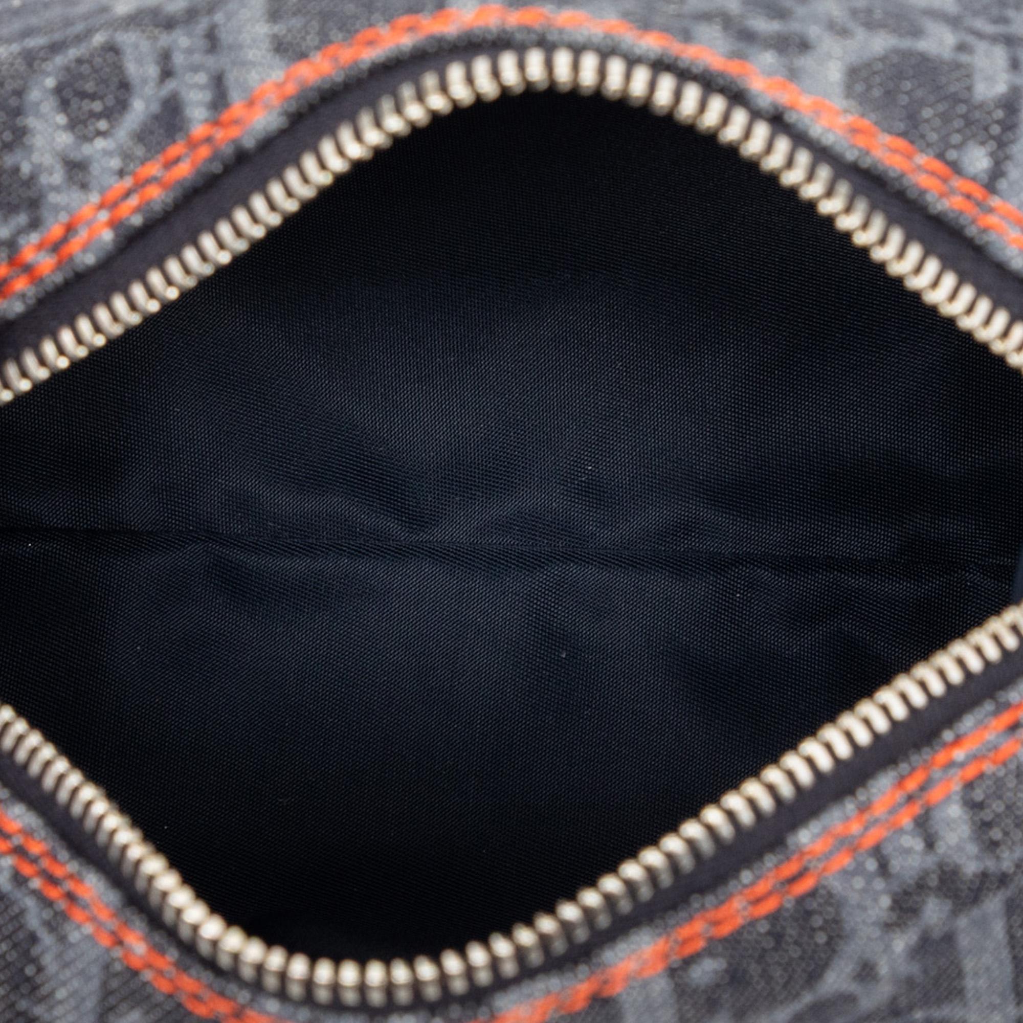 Dior Diorissimo Trotter Denim Flight Cosmetic Pouch