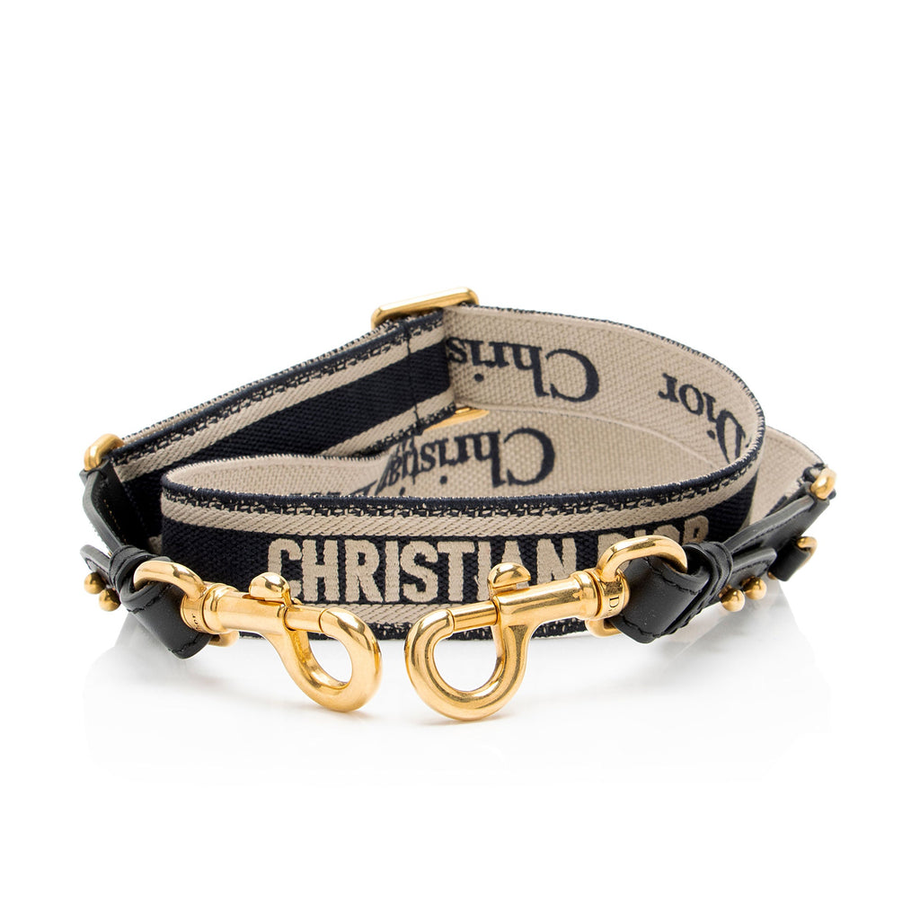 Dior Embroidered Thin Shoulder Strap
