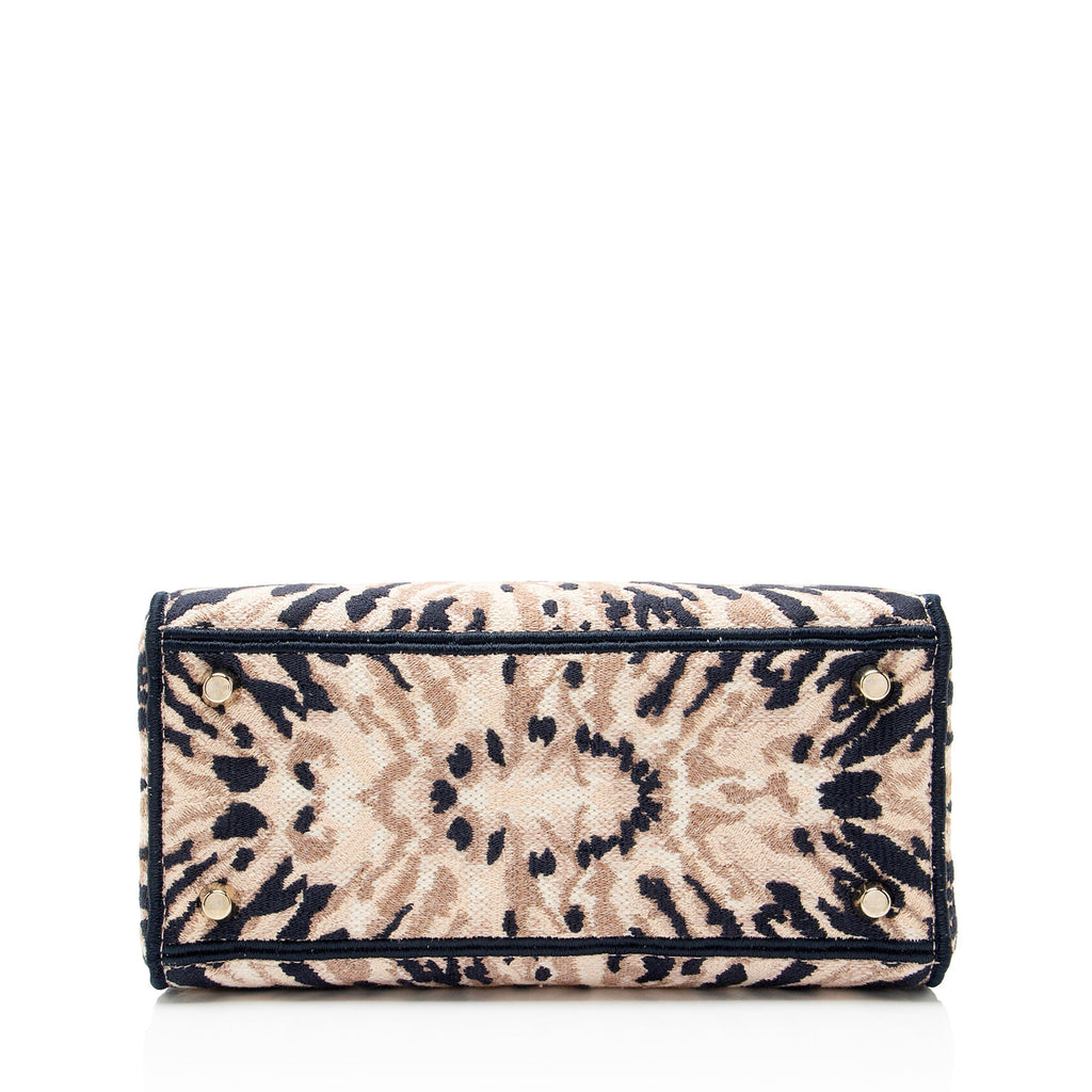 Dior Embroidered Tie-Dye Lady D-Lite Medium Tote