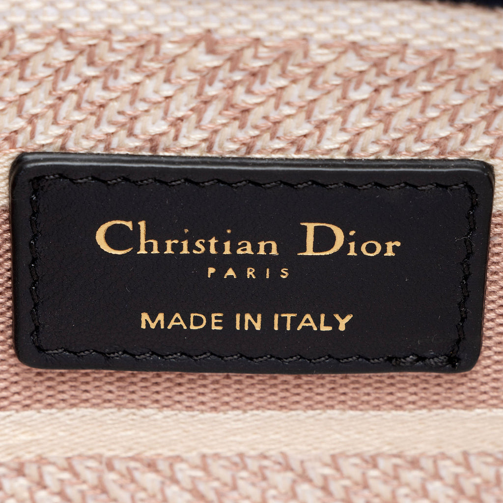 Dior Embroidered Tie-Dye Lady D-Lite Medium Tote
