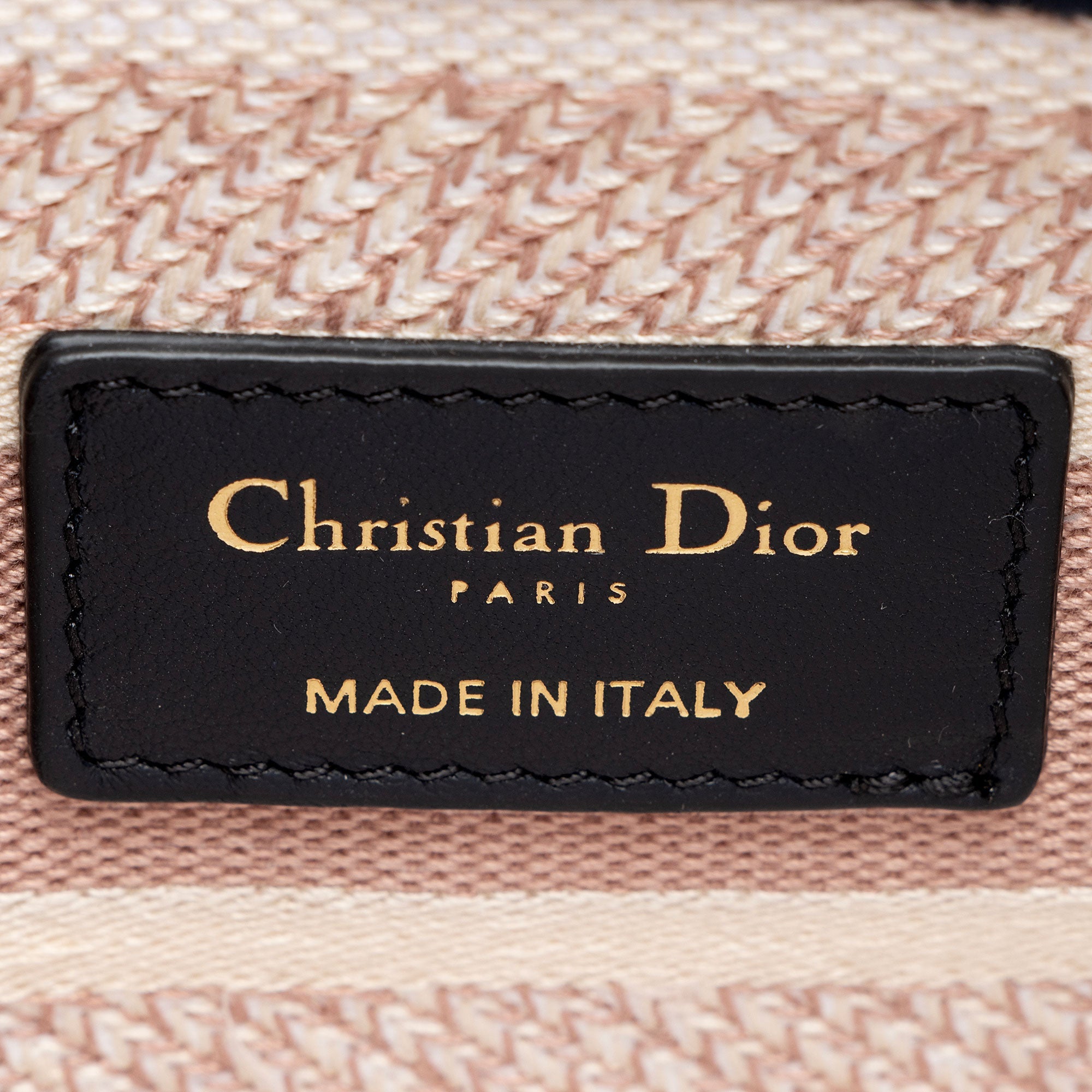Dior Embroidered Tie-Dye Lady D-Lite Medium Tote