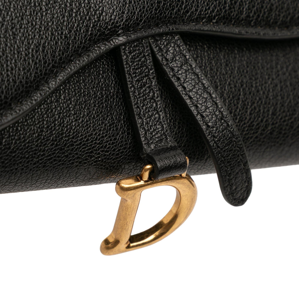 Dior Goatskin Saddle Long Wallet