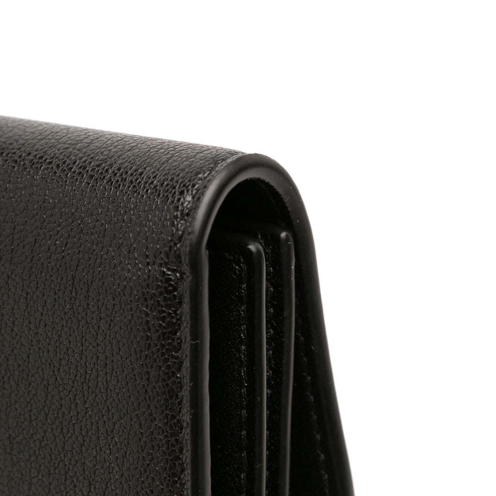 Dior Goatskin Saddle Long Wallet