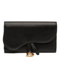 Dior Goatskin Saddle Long Wallet