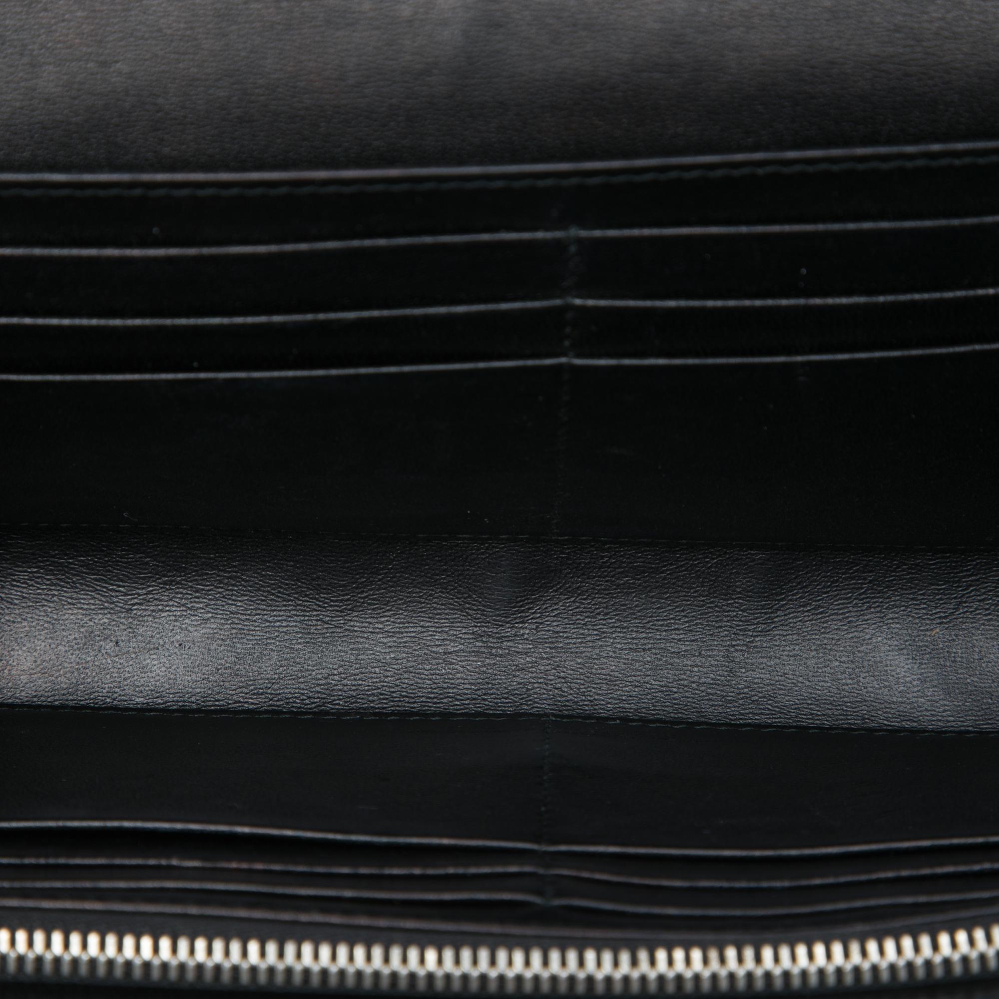 Dior Grained Calfskin Diorama Croisiere Wallet on Chain