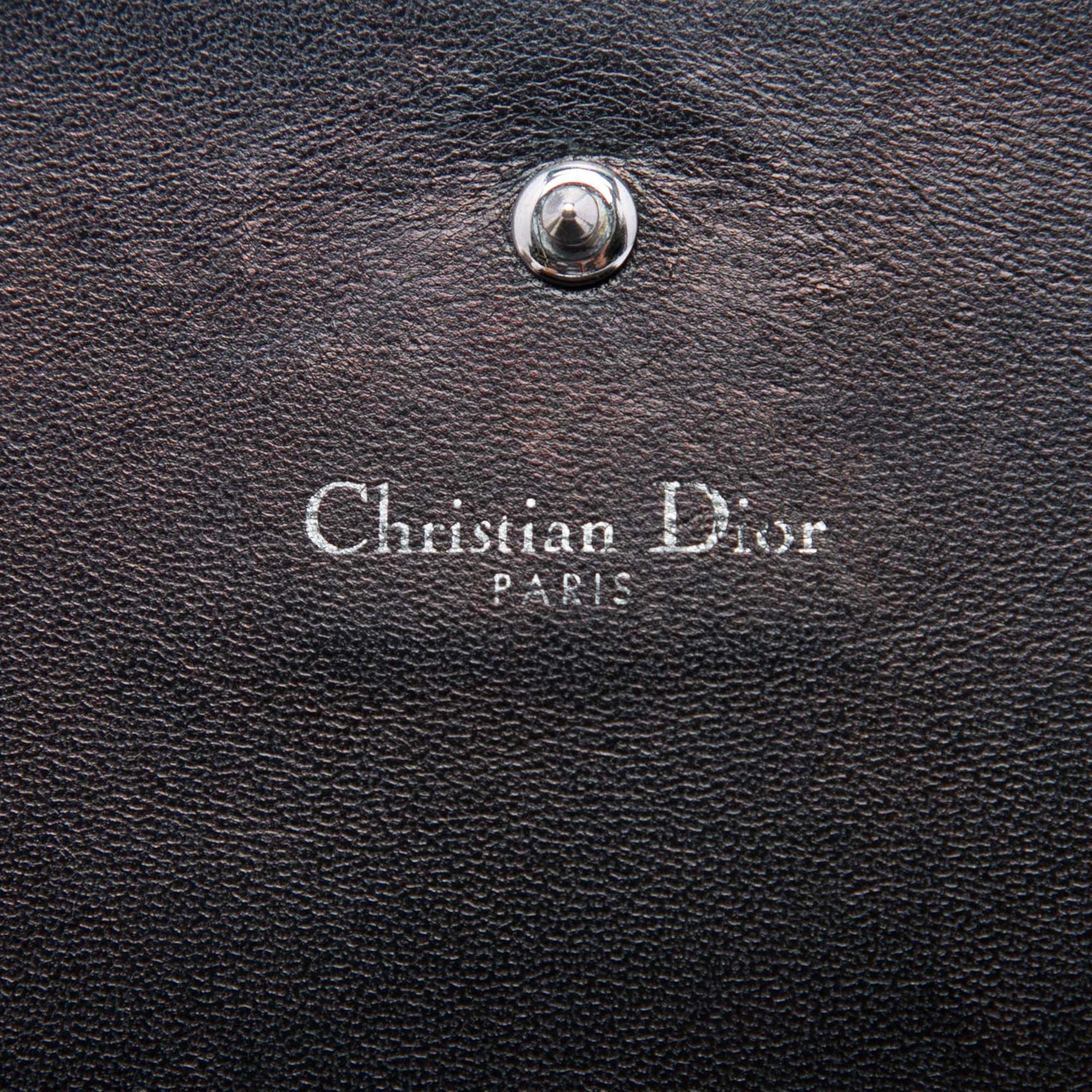 Dior Grained Calfskin Diorama Croisiere Wallet on Chain