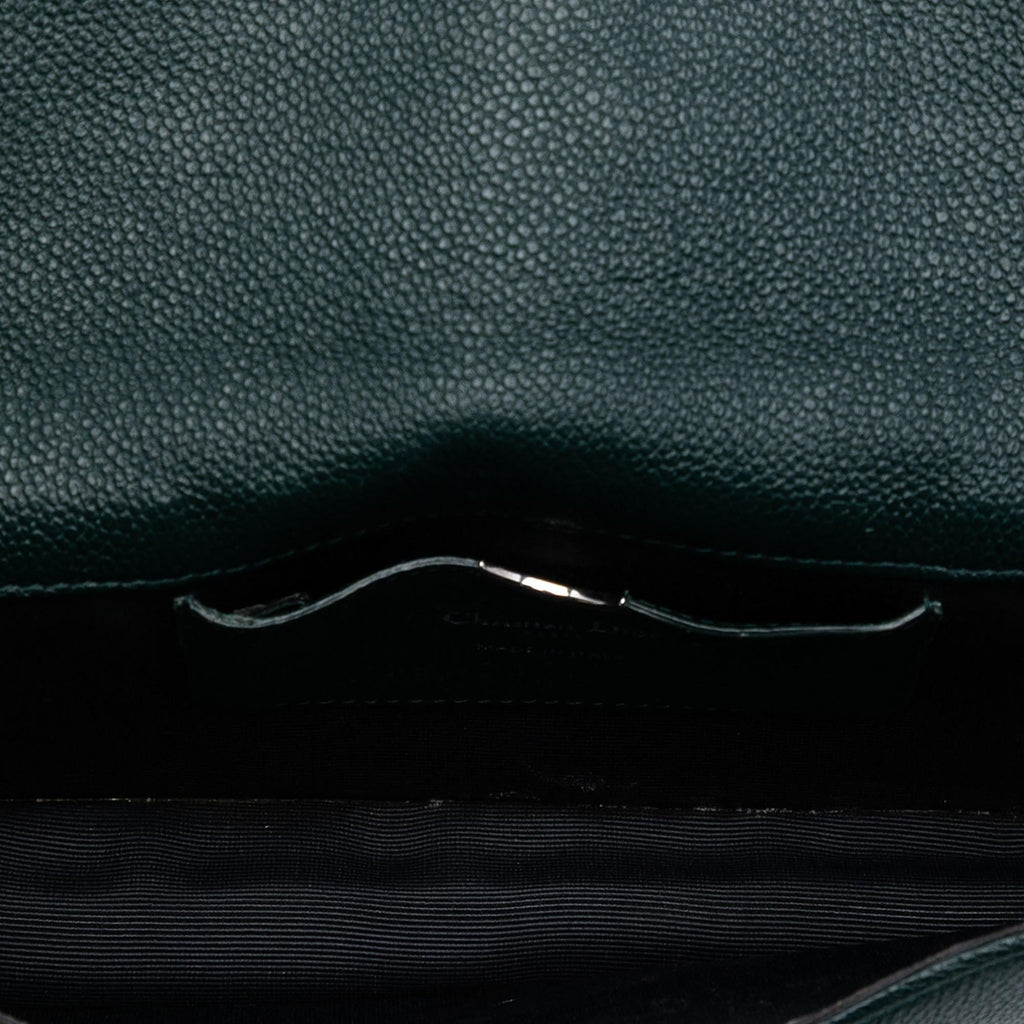 Dior Grained Calfskin Diorama Pochette Clutch