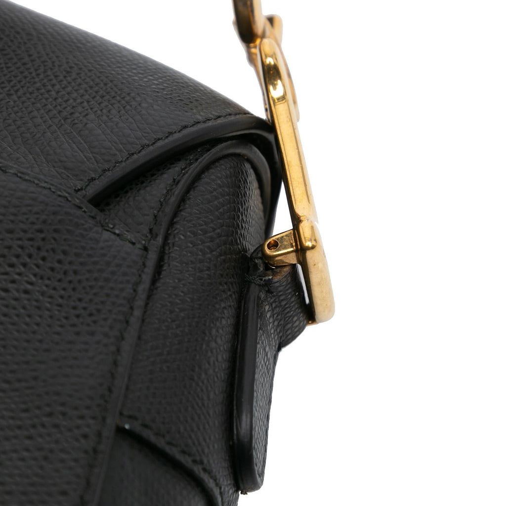 Dior Grained Calfskin Saddle Bag