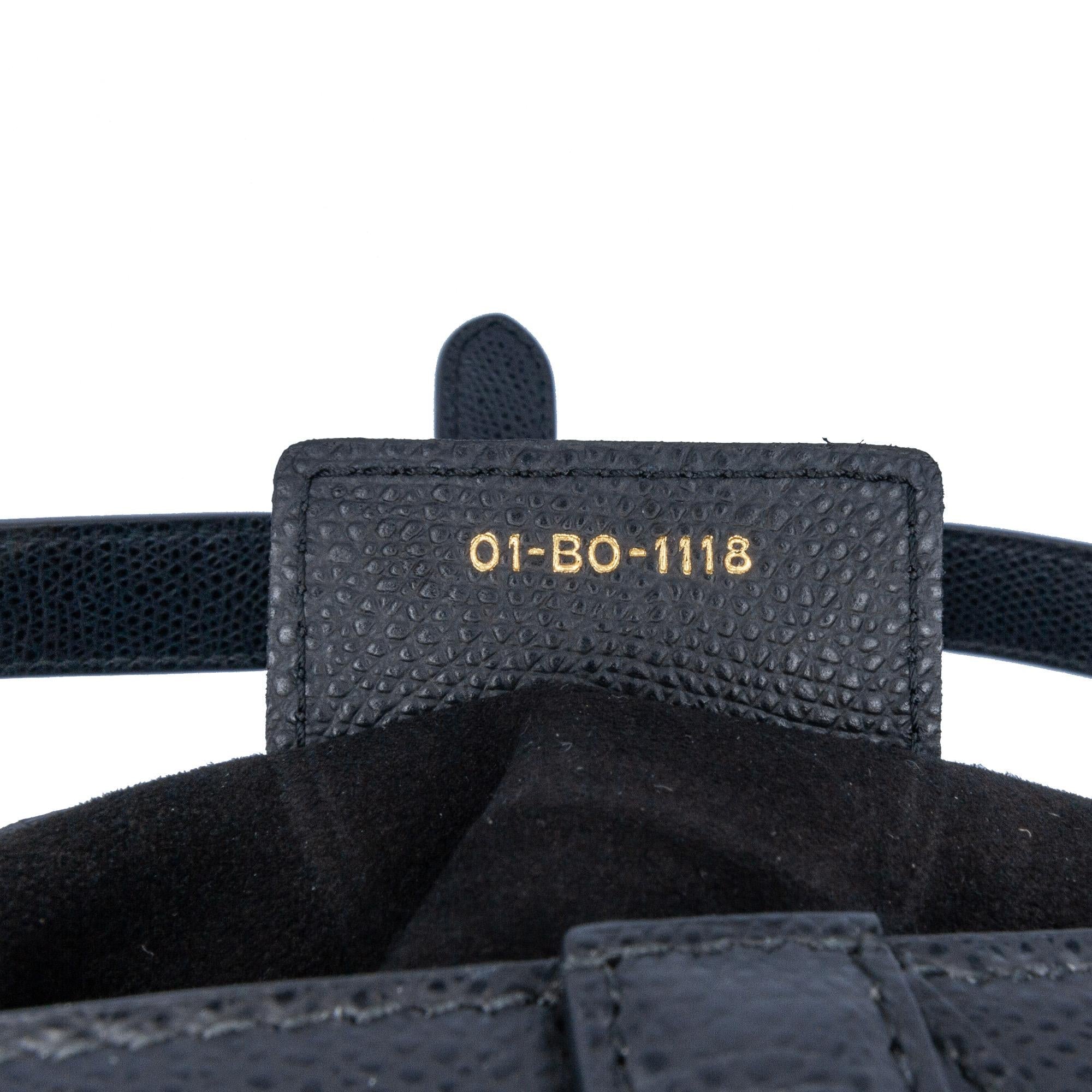 Dior Grained Calfskin Saddle Bag