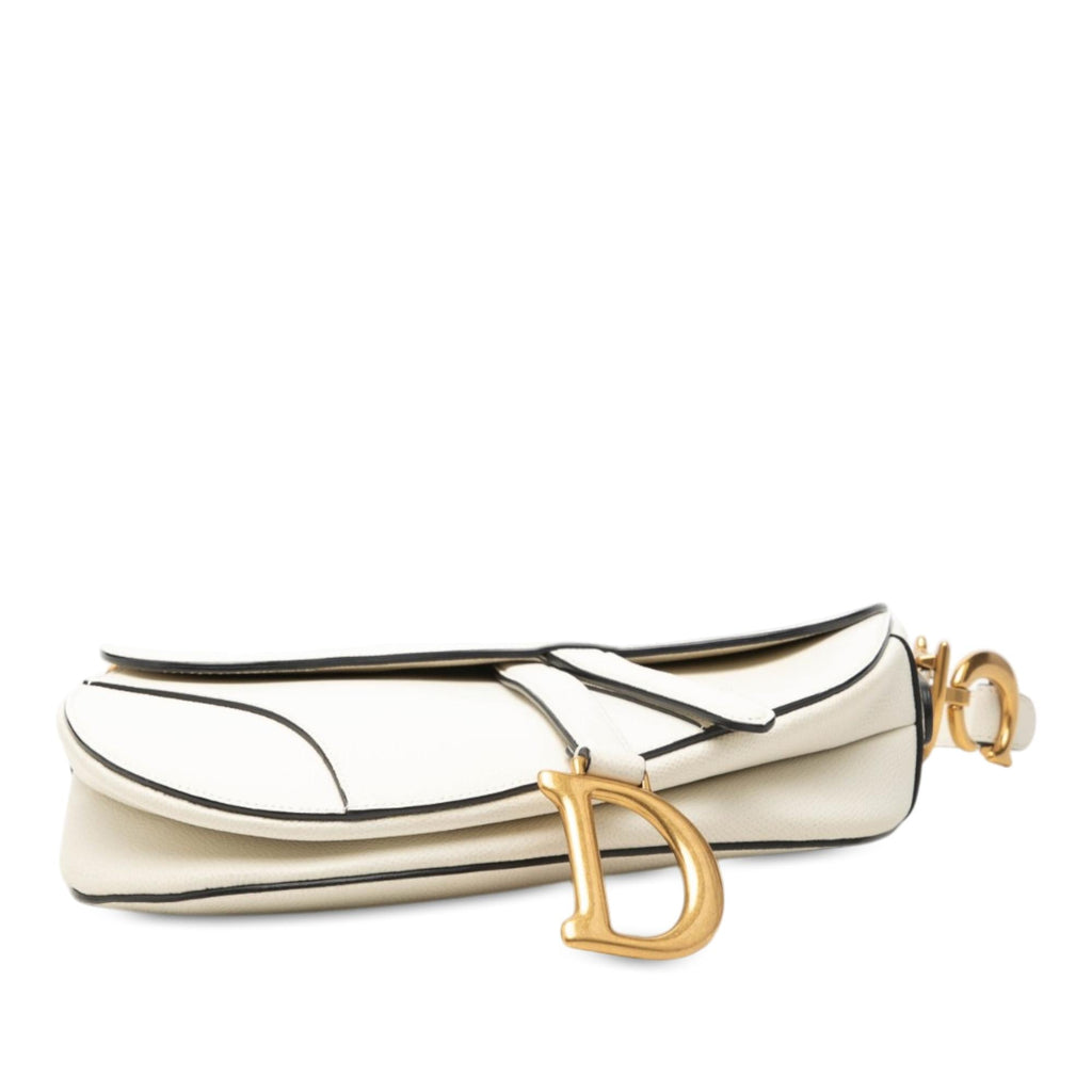 Dior Grained Calfskin Saddle Bag