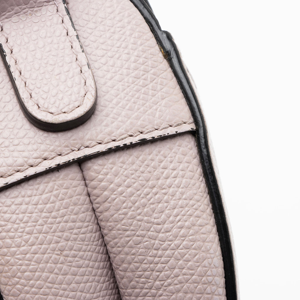 Dior Grained Calfskin Saddle Mini Bag