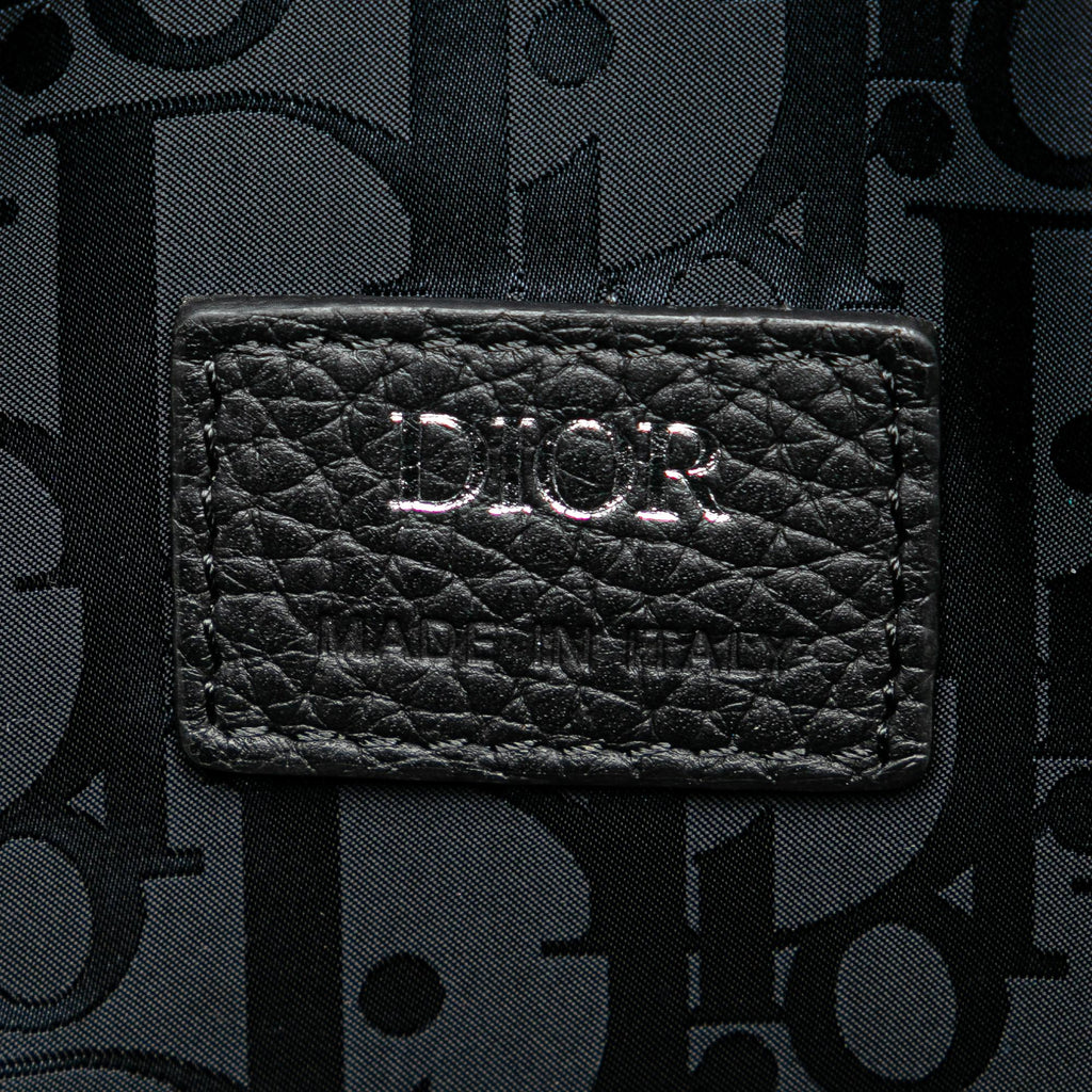 Dior Grained Calfskin Saddle Soft Bag (SHG-suCEOy)