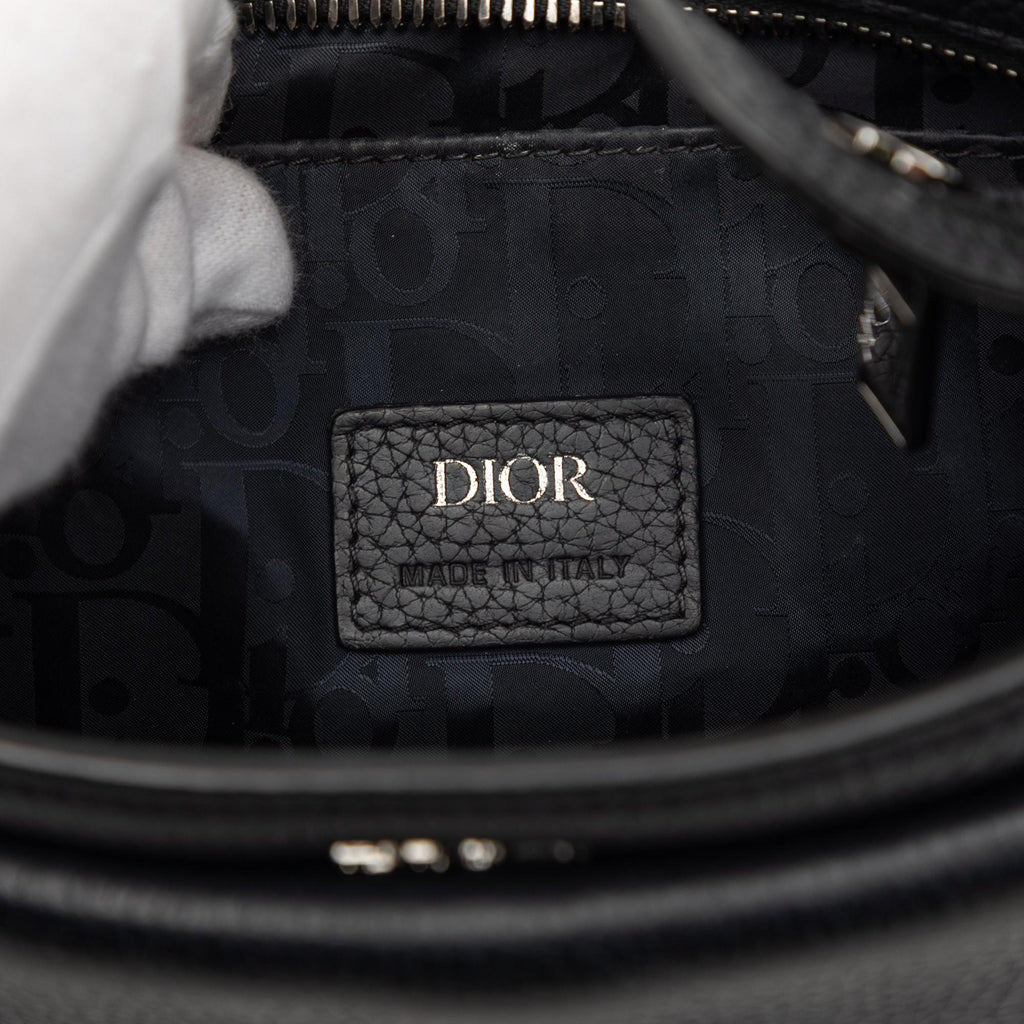 Dior Grained Calfskin Saddle Soft Bag