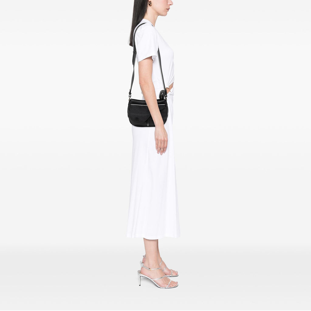 Dior Grained Calfskin Saddle Soft Bag