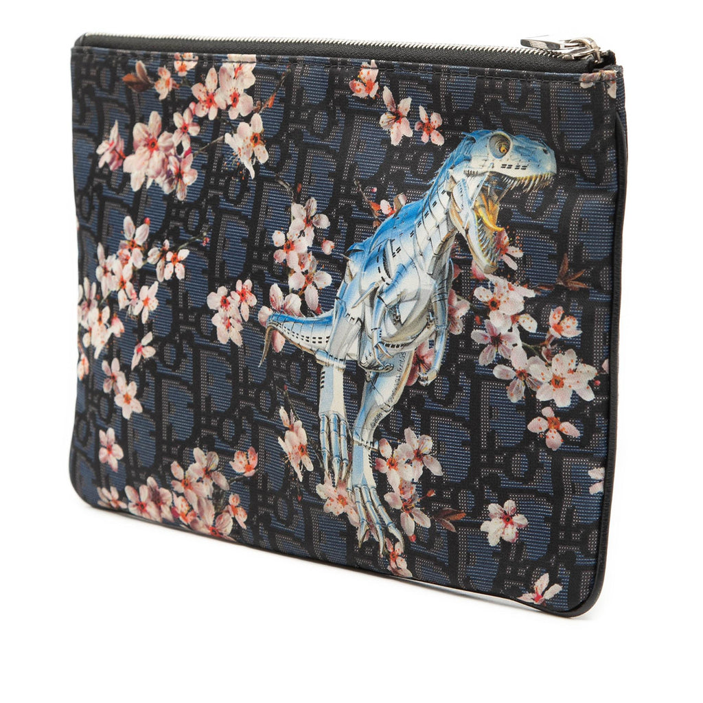 Dior Hajime Sorayama Oblique Nylon Safari Clutch