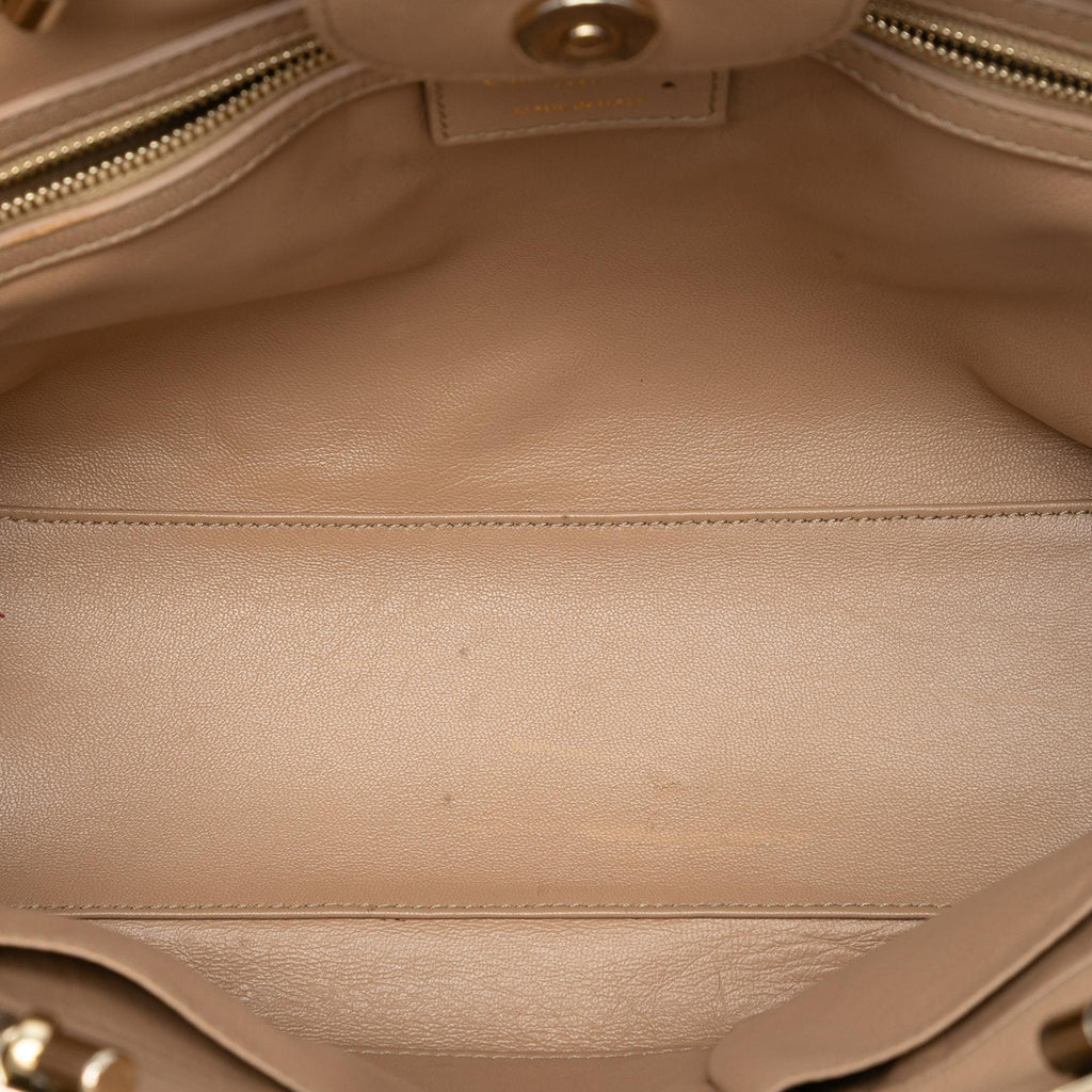 Dior Lambskin Cannage Granville Chain Tote