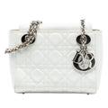 Dior Lambskin Cannage Lady Dior Double Chain Bag