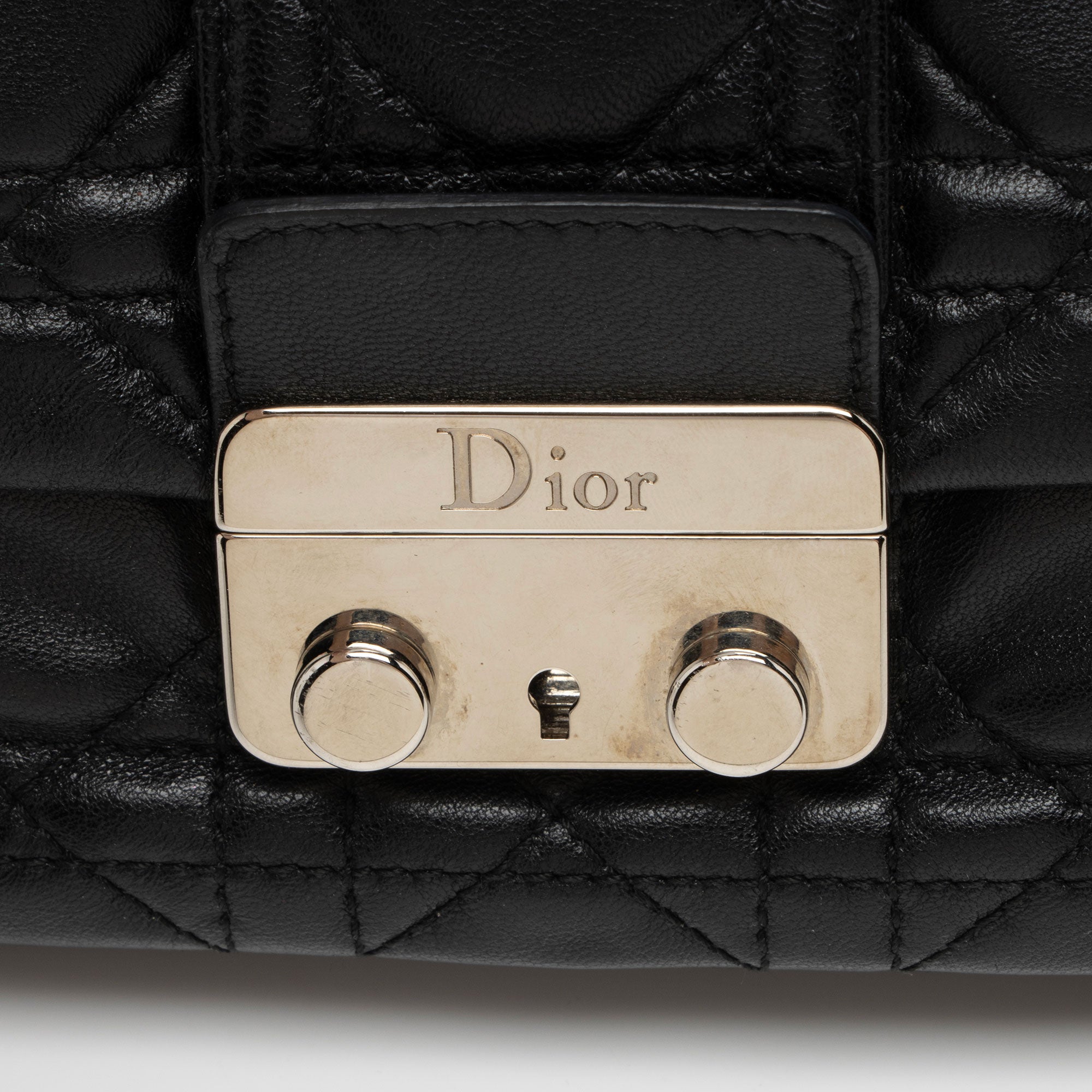 Dior Lambskin Cannage Miss Dior Promenade Crossbody (SHF-ISead3)