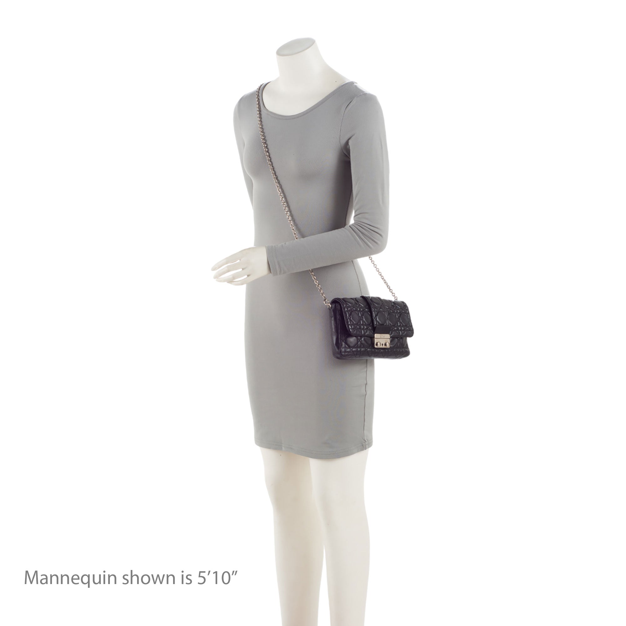 Dior Lambskin Cannage Miss Dior Promenade Crossbody (SHF-ISead3)