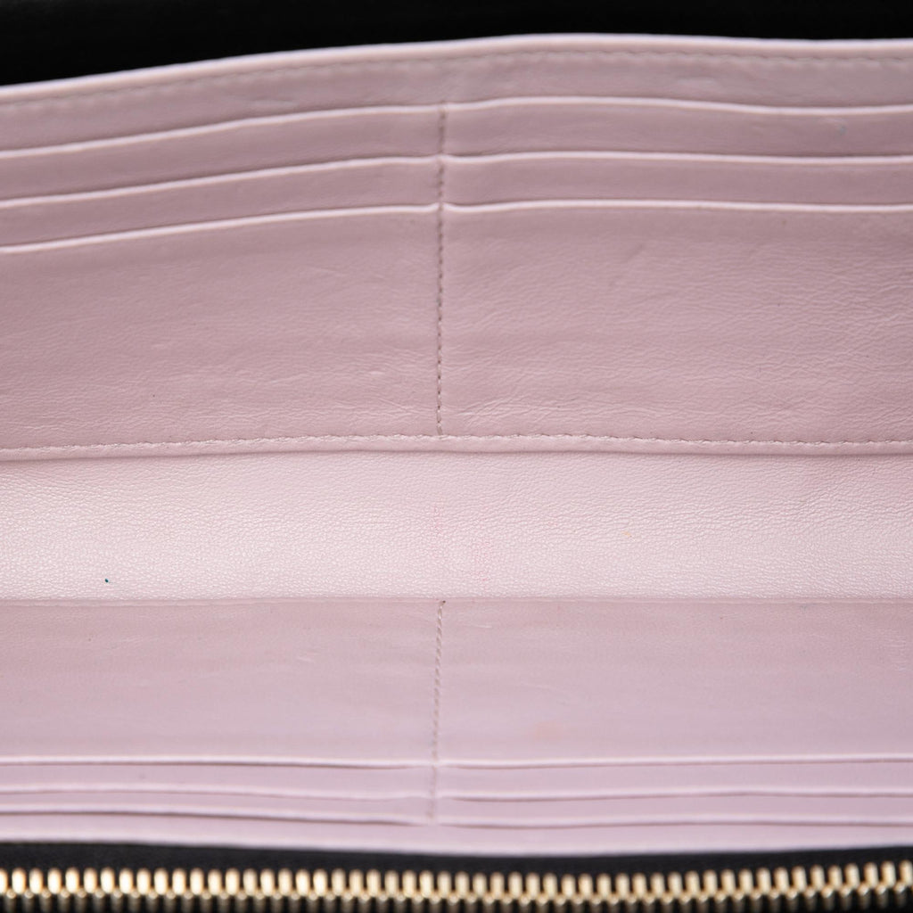 Dior Lambskin Cannage Miss Dior Promenade Wallet on Chain