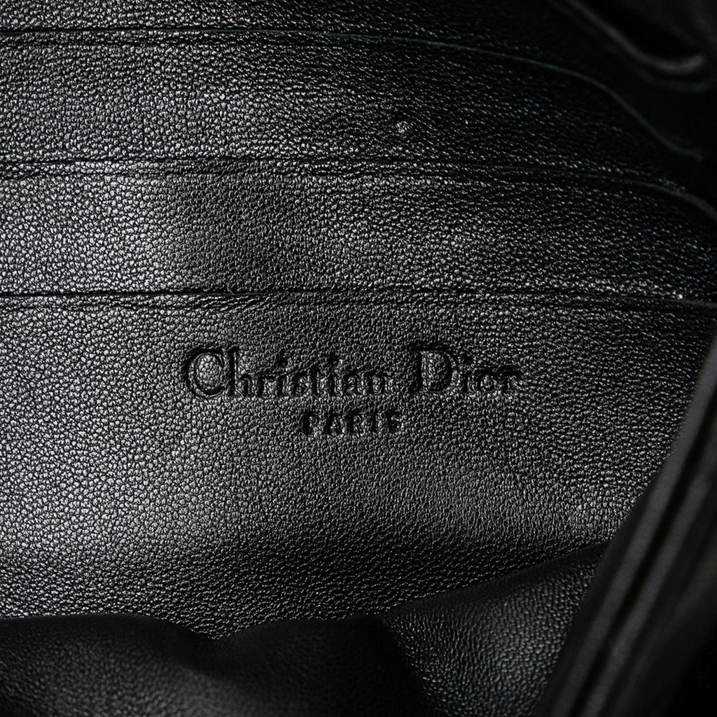 Dior Lambskin Cannage New Lock Pouch (SHG-G0dqMP)