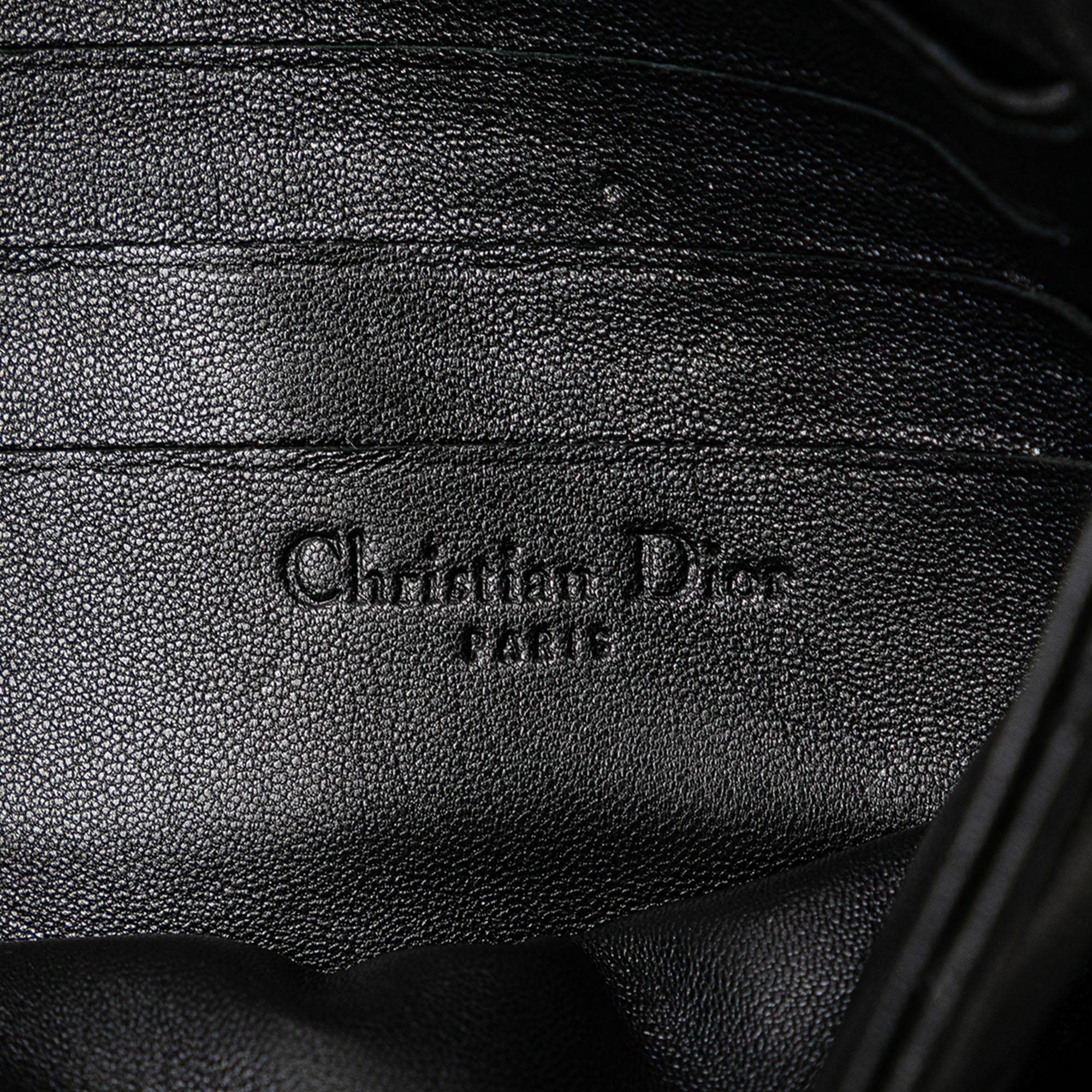 Dior Lambskin Cannage New Lock Pouch (SHG-G0dqMP)