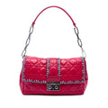 Dior Lambskin Cannage New Lock Whipstitch Chain Flap