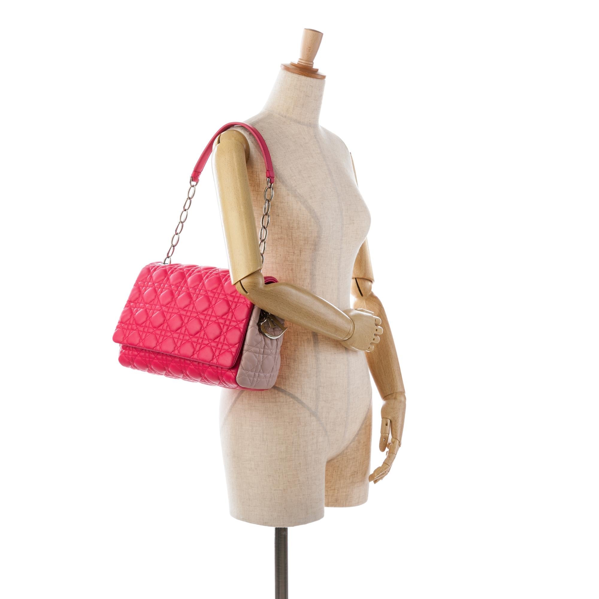 Dior Lambskin Cannage Soft Flap (SHG-RR91QZ)