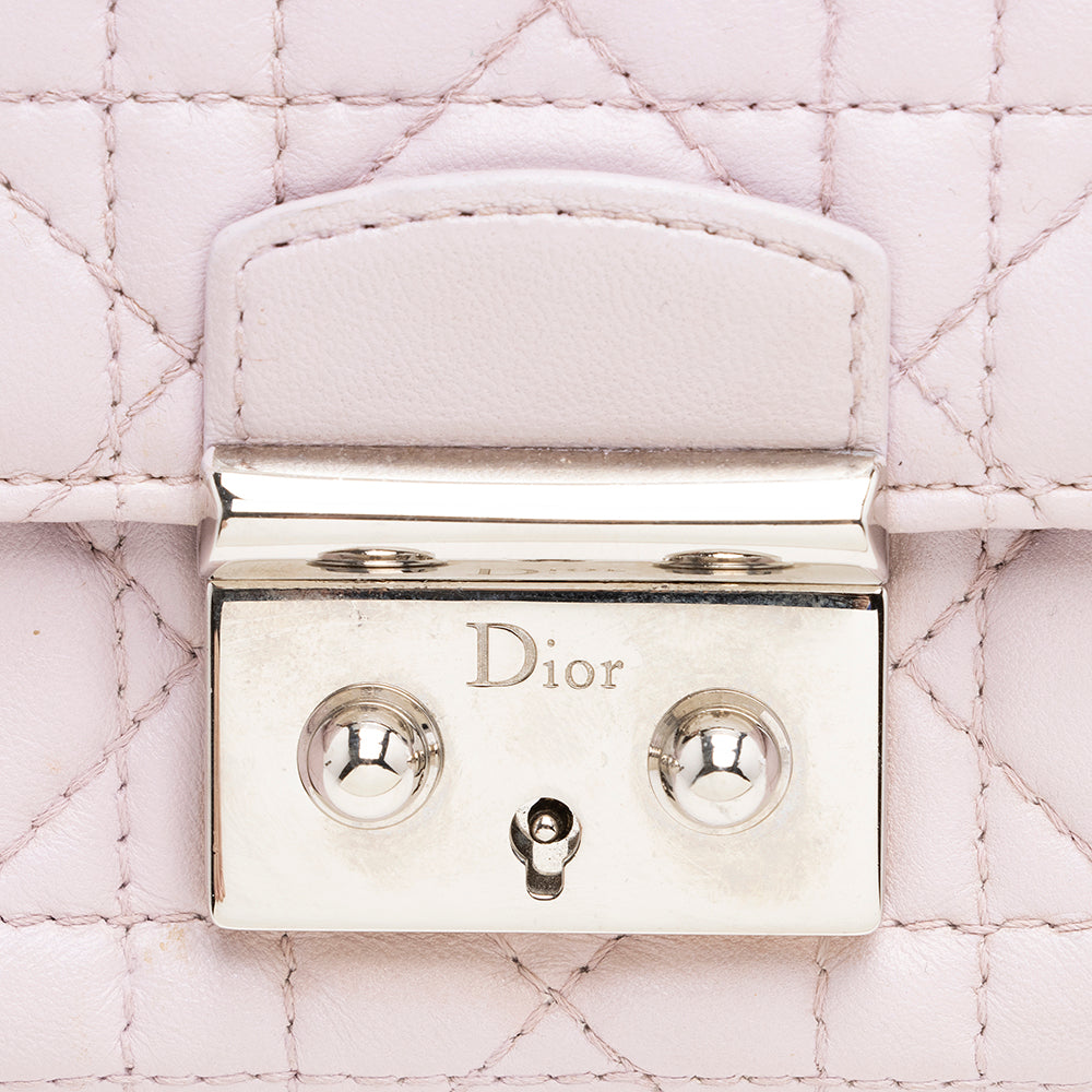 Dior Lambskin Cannage Wallet - FINAL SALE (SHF-17718)