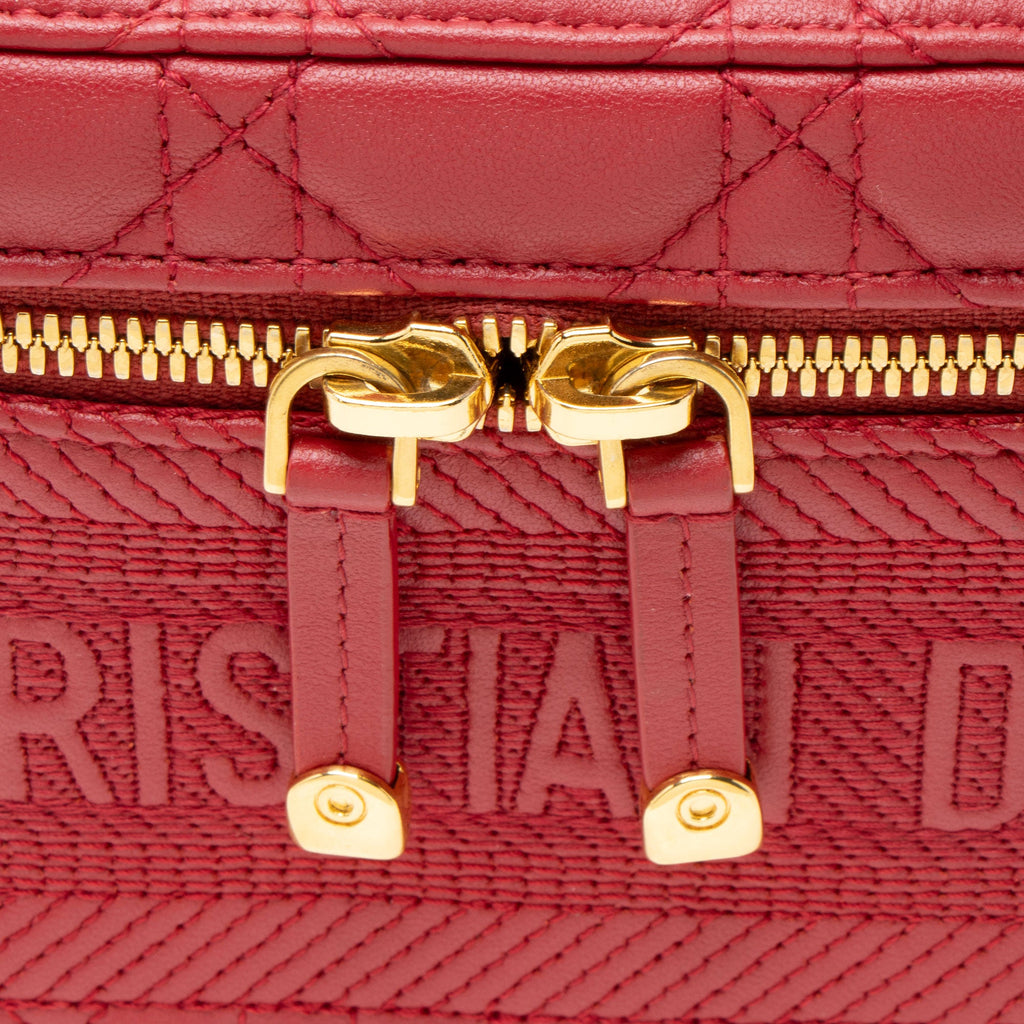 Dior Lambskin Diortravel Small Vanity Case