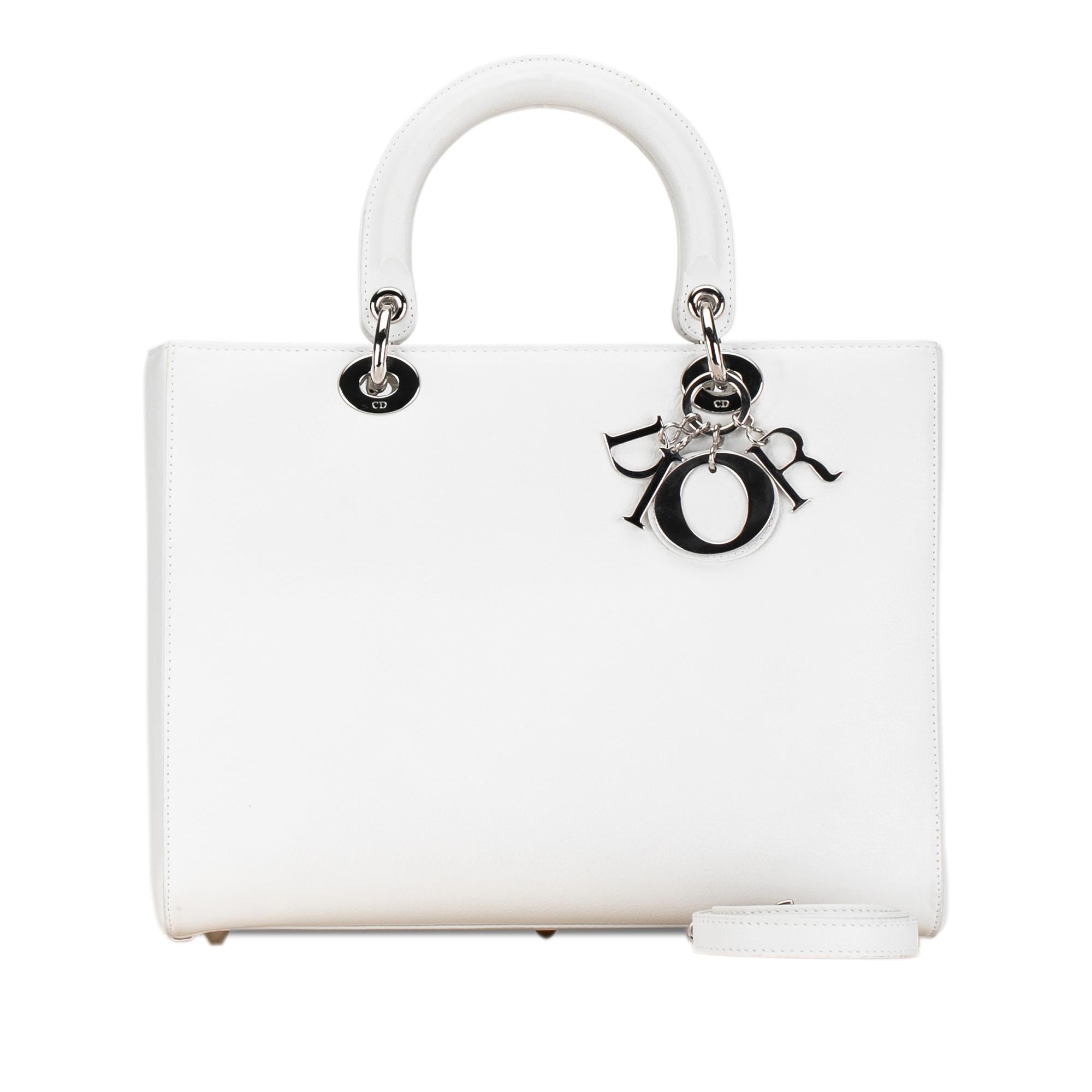 Dior Large Calfskin Lady Dior (SHG-Q3rxG4)